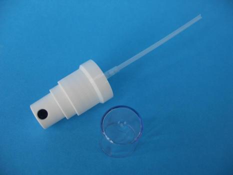 Pumpzerstäuber mit transparenter Schutzkappe NW 18